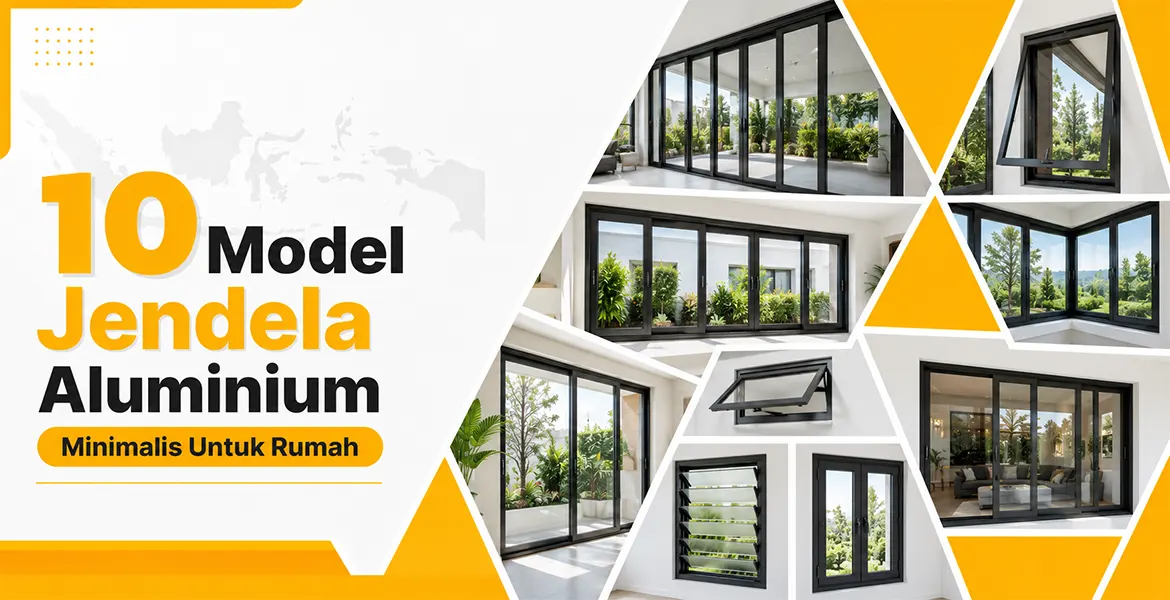 10 Model Jendela Aluminium Minimalis Untuk Rumah