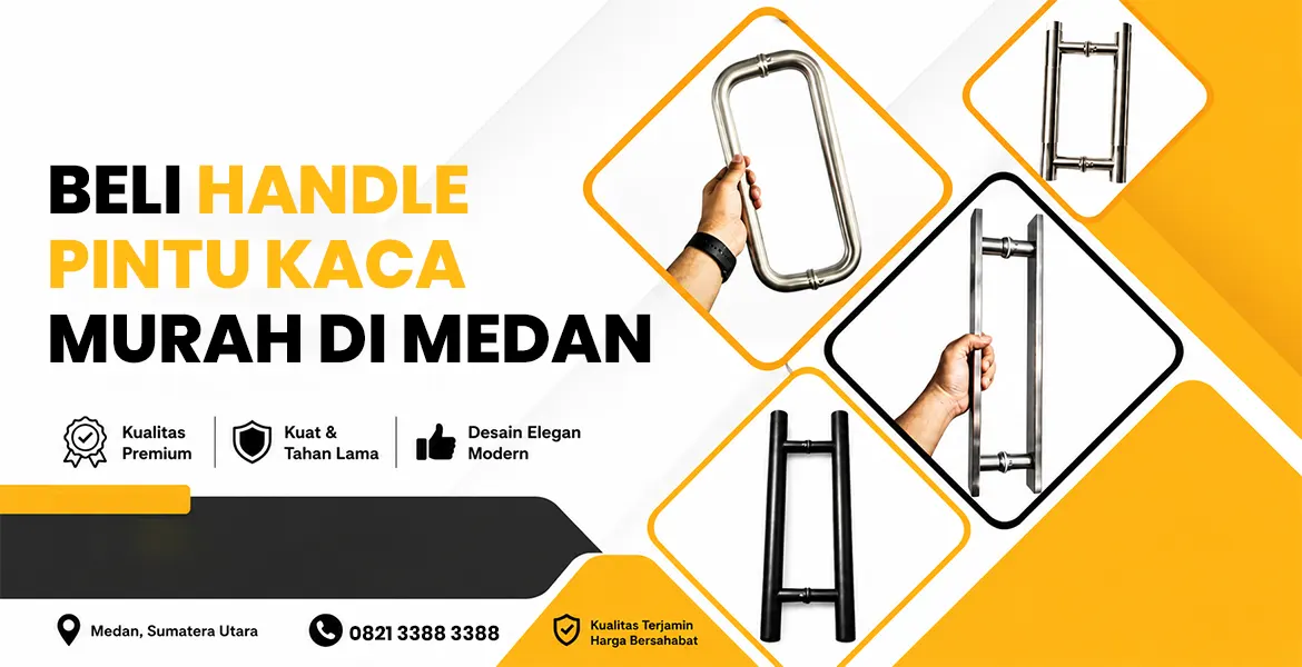 Beli Handle Pintu Kaca Murah di Medan