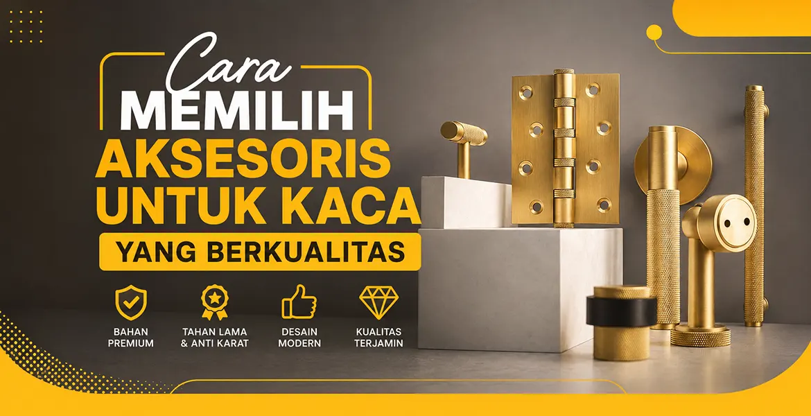 Cara Memilih Aksesoris Untuk Kaca Yang Berkualitas