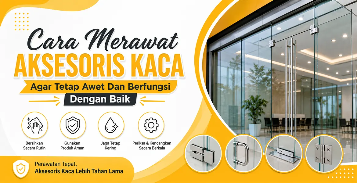 Cara Merawat Aksesoris Kaca Agar Tetap Awet Dan Berfungsi Dengan Baik