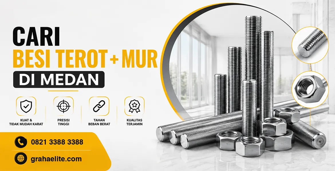 Cari Besi Terot + Mur di Medan