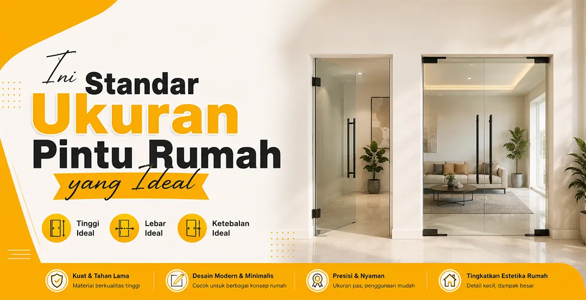 Ini Standar Ukuran Pintu Rumah yang Ideal