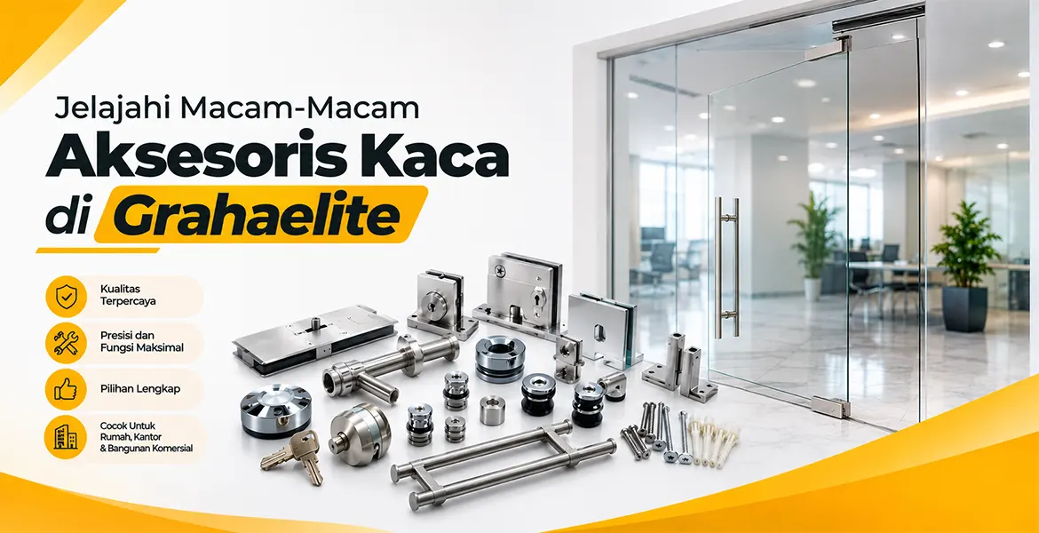Jelajahi Macam-Macam Aksesoris Kaca di Grahaelite