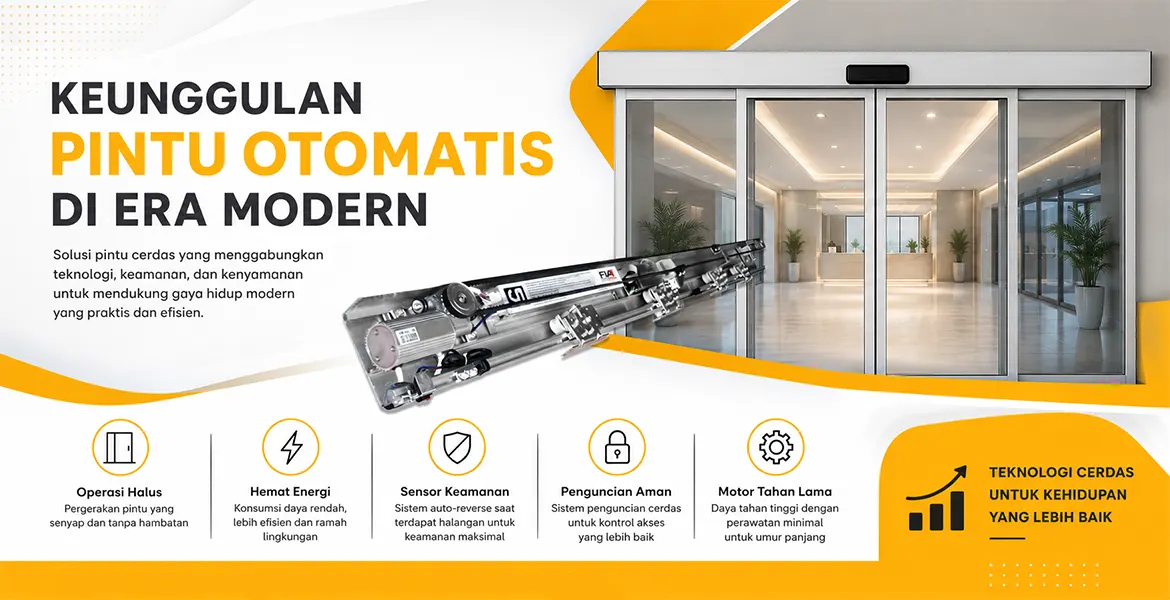 Keunggulan Pintu Otomatis Di Era Modern