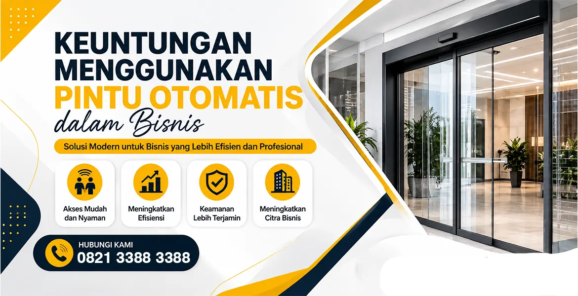 Keuntungan Menggunakan Pintu Otomatis dalam Bisnis
