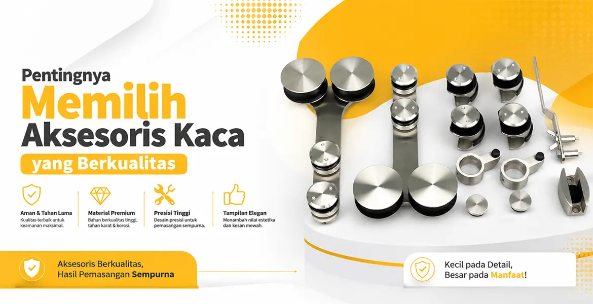 Pentingnya Memilih Aksesoris Kaca yang Berkualitas