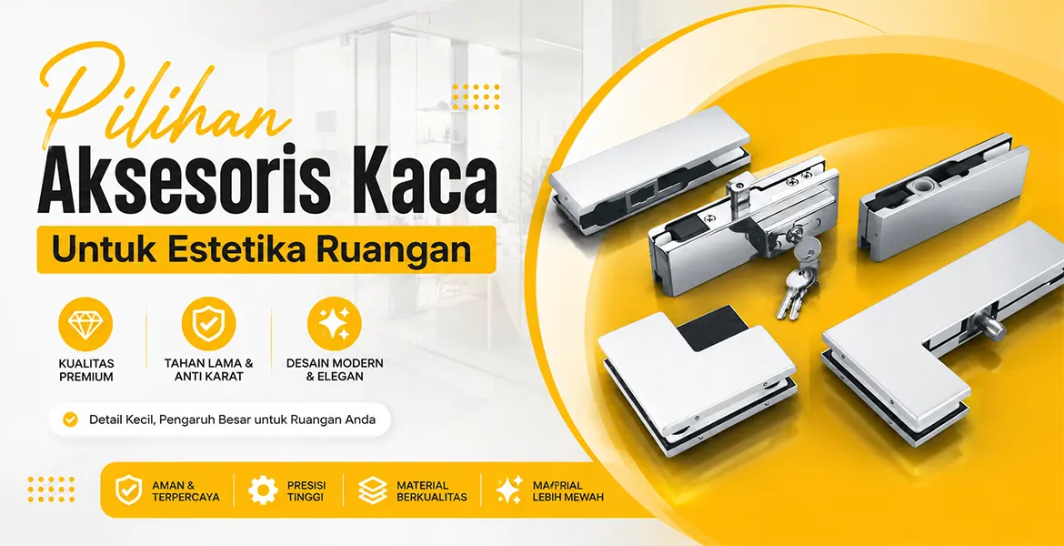 Pilihan Aksesoris Kaca Untuk Estetika Ruangan