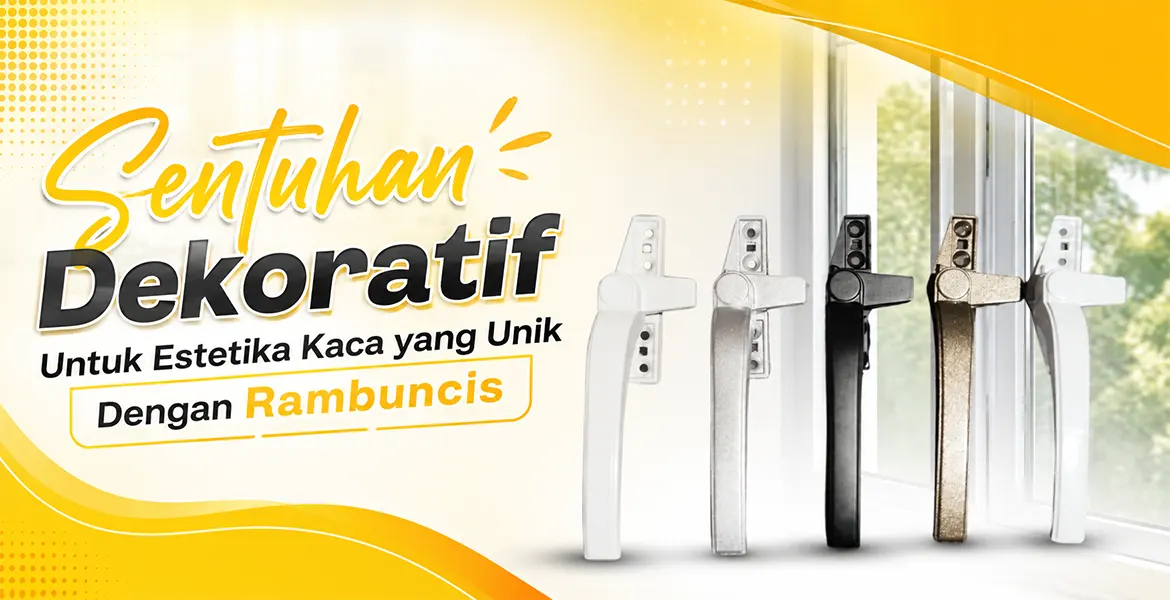 Sentuhan Dekoratif Untuk Estetika Kaca yang Unik Dengan Rambuncis
