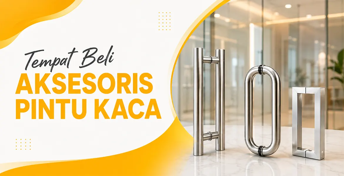 Tempat Beli Aksesoris Pintu Kaca