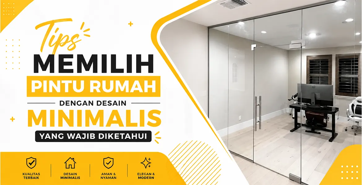 Tips Memilih Pintu Rumah Dengan Desain Minimalis Yang Wajib Diketahui