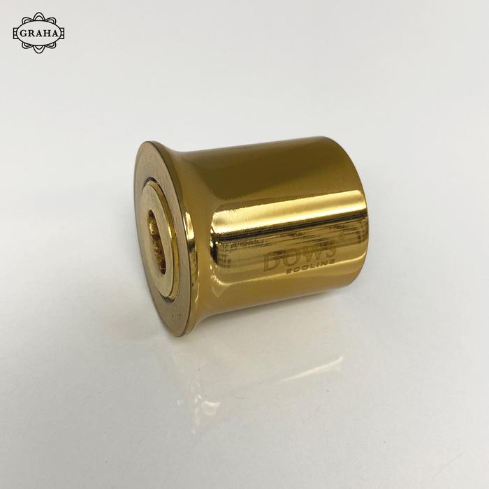 Connector Pipa ke Tembok 1 Inch GOLD / ROSE GOLD - Gold
