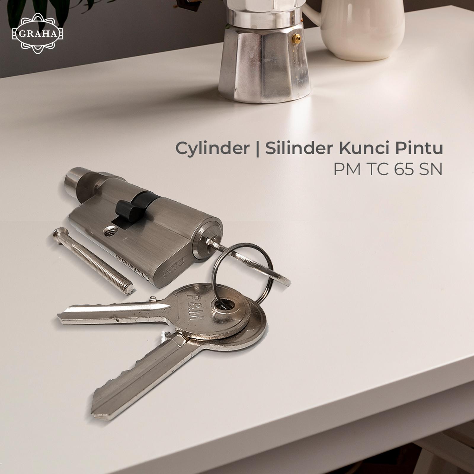 Cylinder / Silinder Kunci Pintu | PM TC 65 SN