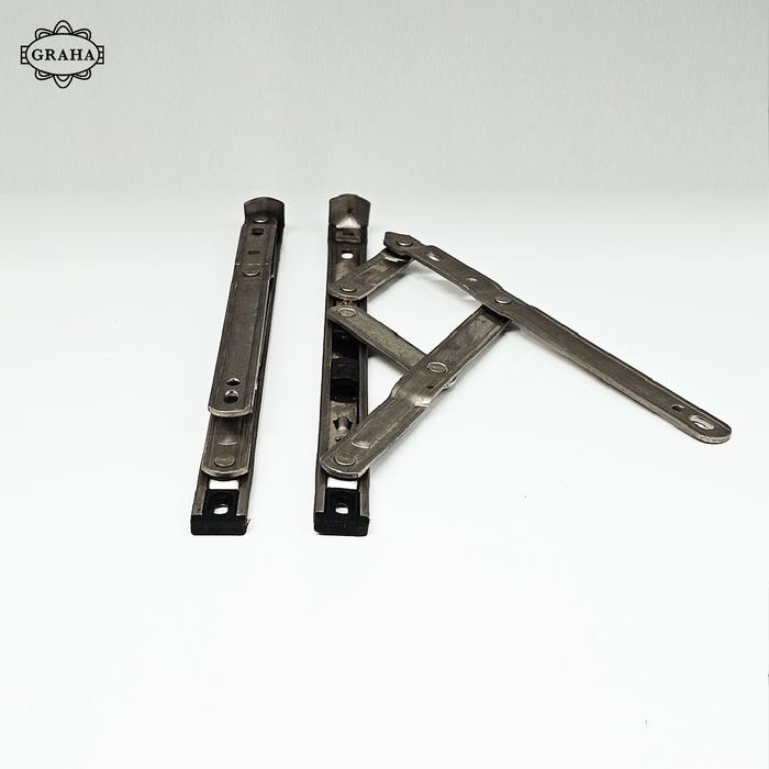 Engsel Casement Jendela Aluminium / Kayu Alpha 10 Inci