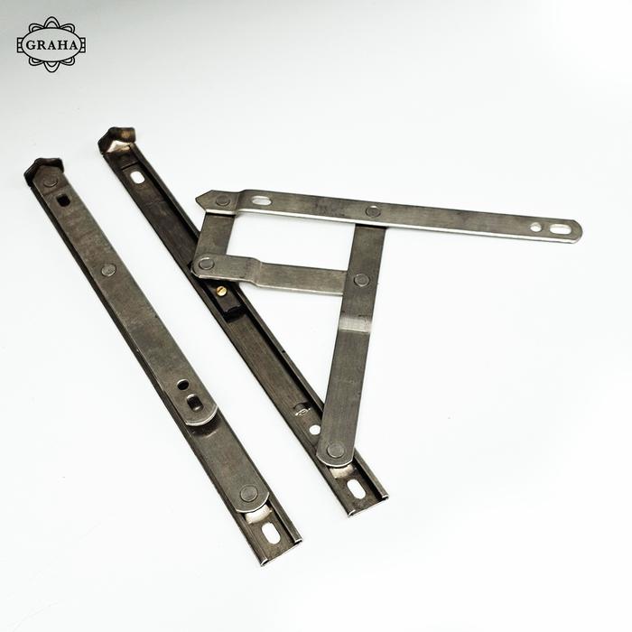 Engsel Casement Jendela Aluminium / Kayu APSJK 10 Inci