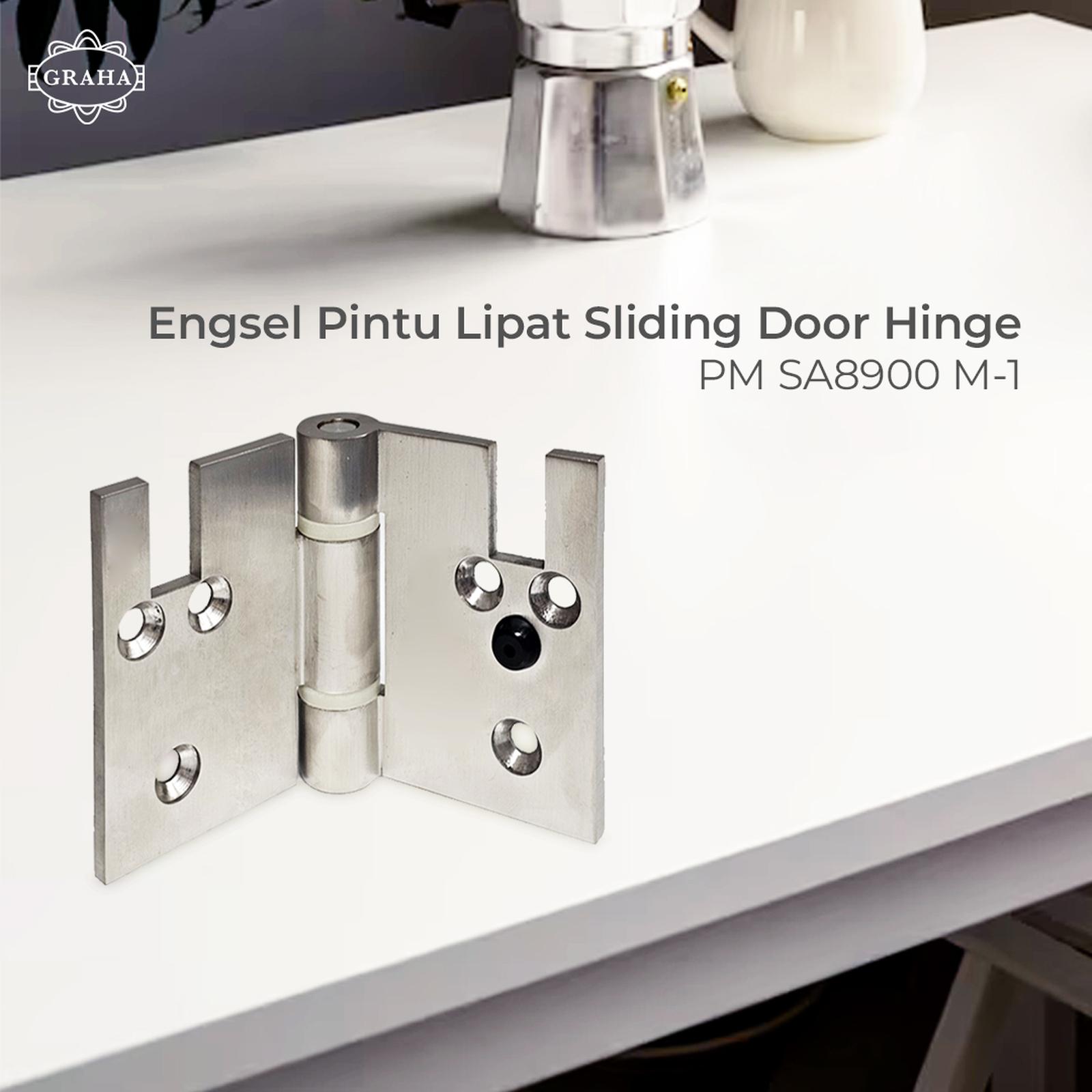 Engsel Pintu Lipat Sliding Door Hinge PM SA8900 M-1