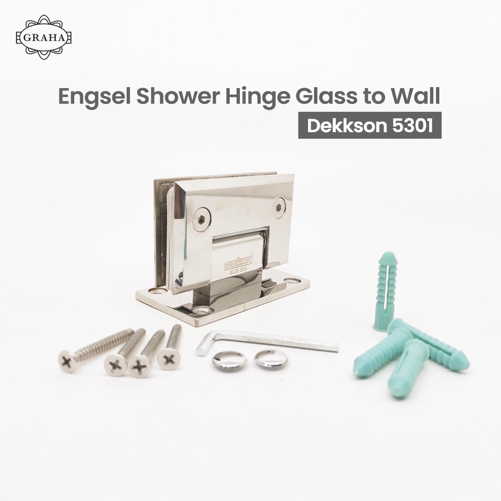 Engsel Shower Hinge Dekkson 5301 Glass to Wall 90