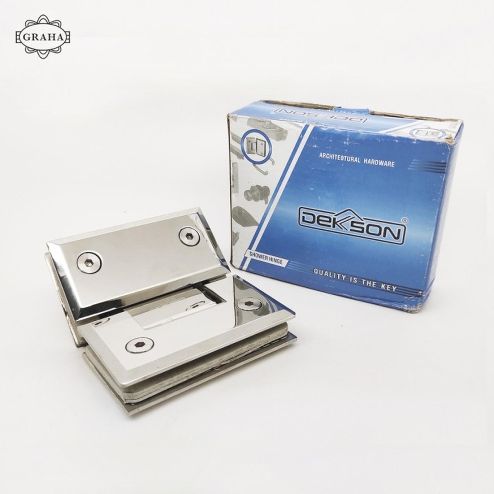 Engsel Shower Hinge Dekkson 5305 Glass to Glass 135 Gold/Rose Gold - Gold