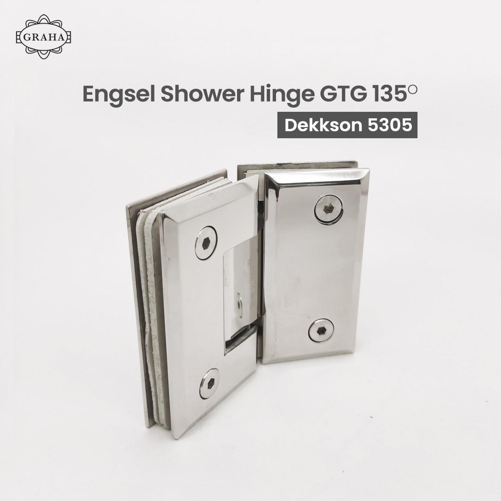 Engsel Shower Hinge Dekkson 5305 Glass to Glass 135