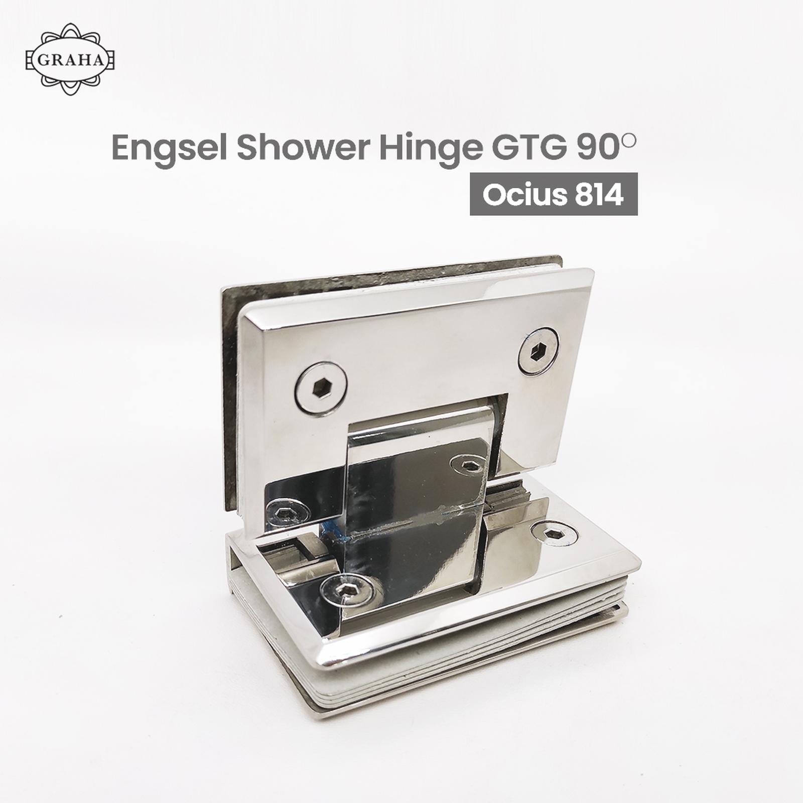 Engsel Shower Hinge Ocius 814 Glass to Glass 90