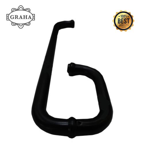 Handle Pintu Kaca Shower 15cm x 45cm Black Doff - 15 x 45