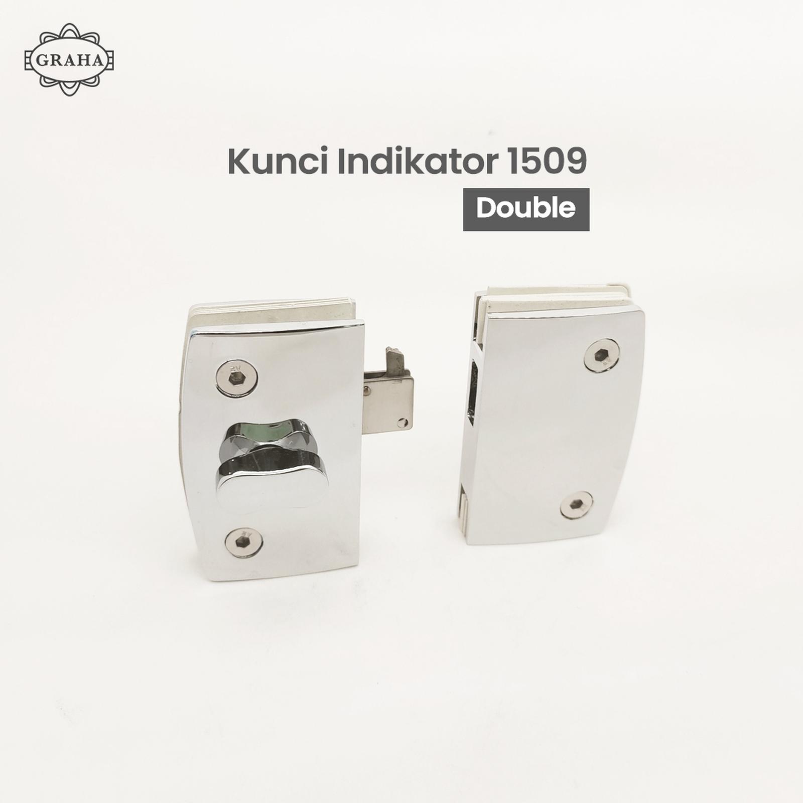 Kunci Grendel Indikator 1509 Double untuk Kubikal