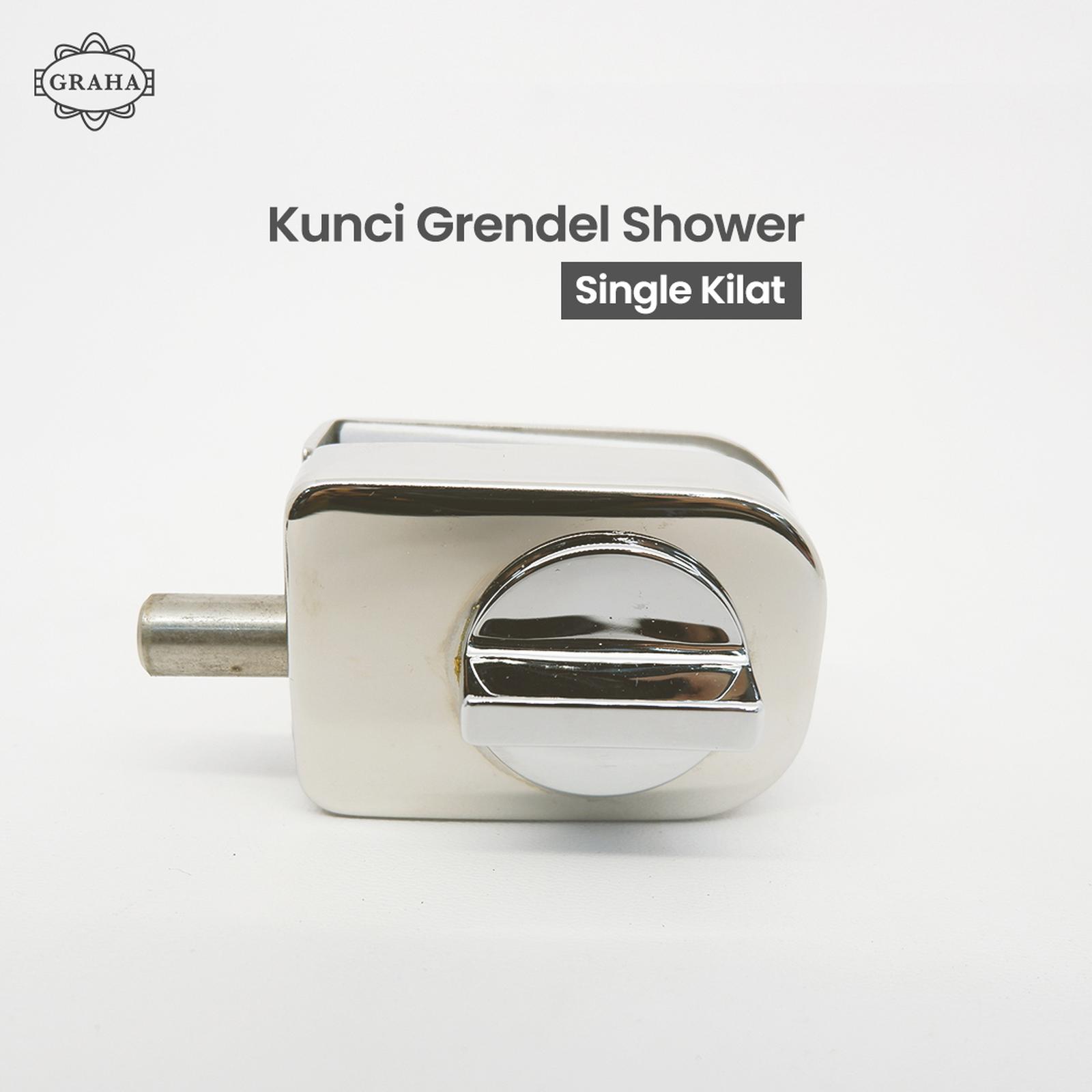 Kunci Grendel Shower Single Kilat