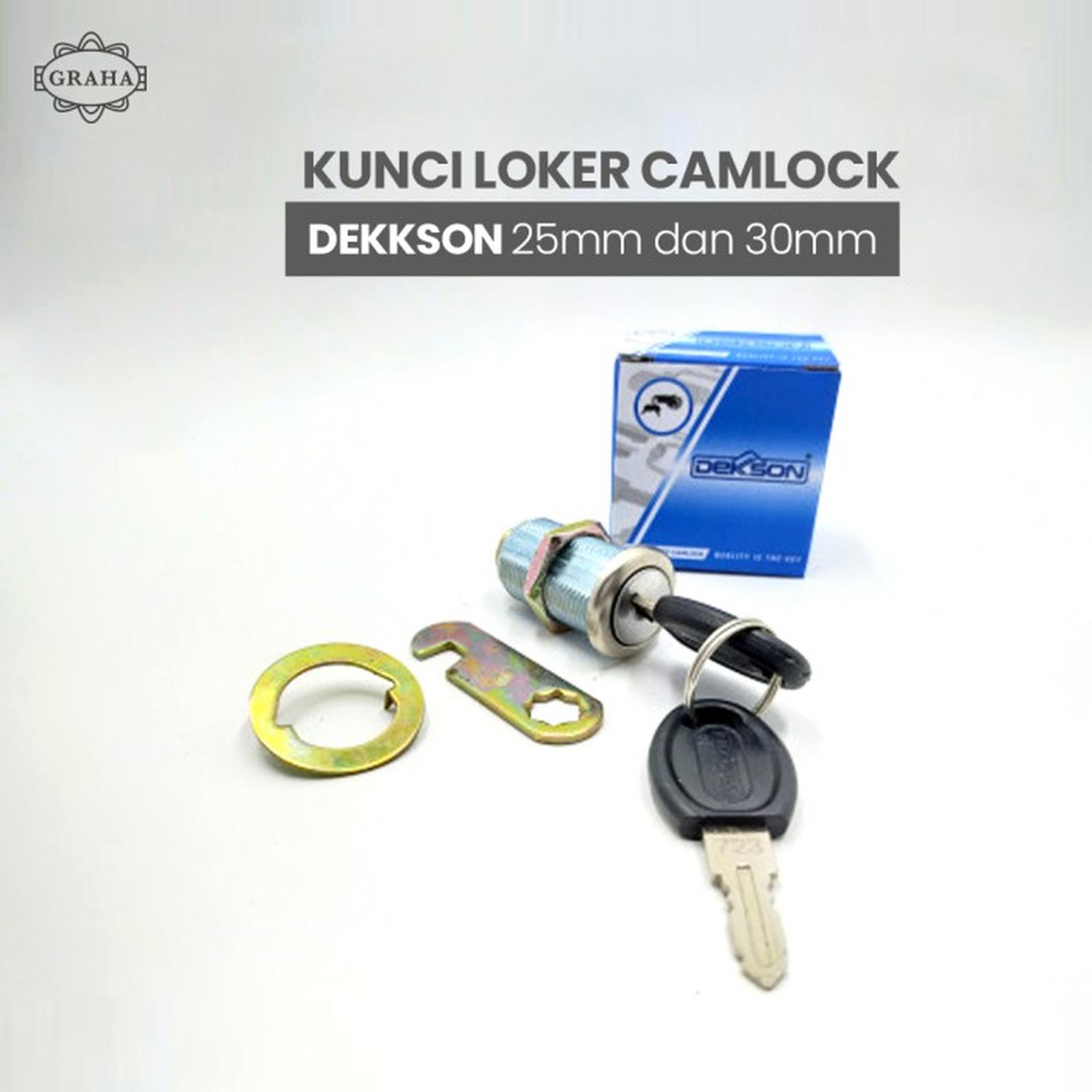 Kunci Loker Camlock Dekkson 30 mm