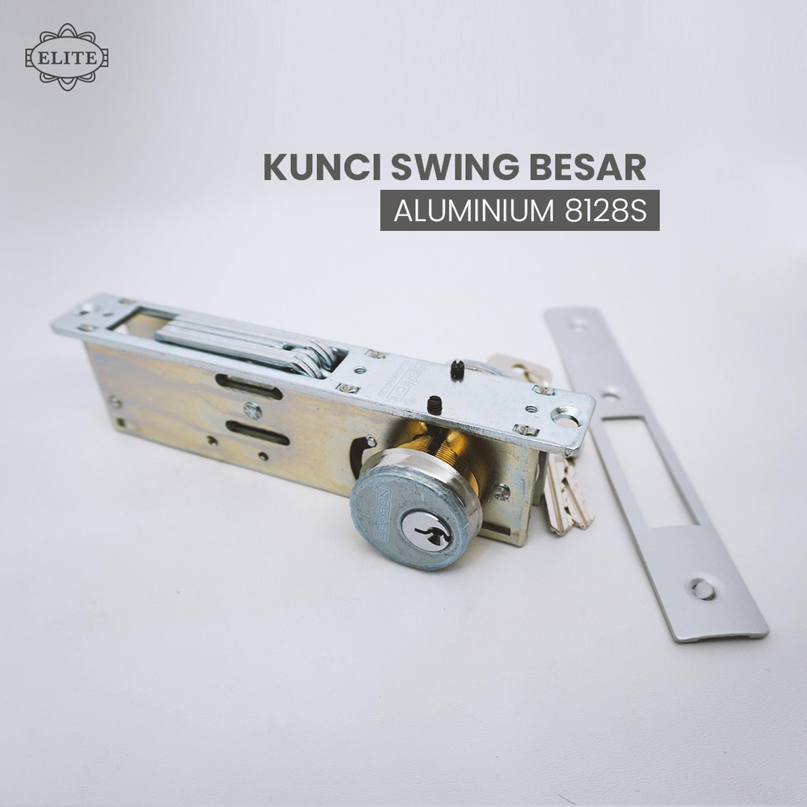 Kunci Swing Aluminium Dekkson 8128 Short Lidah Pendek