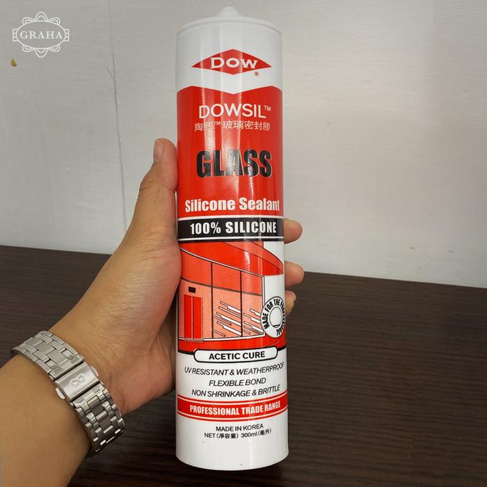 LEM SILIKON SEALANT DOWSIL NETRAL ASAM - Clear, Asam