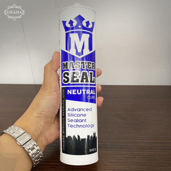 LEM SILIKON SEALANT MASTERSEAL NETRAL - Clear