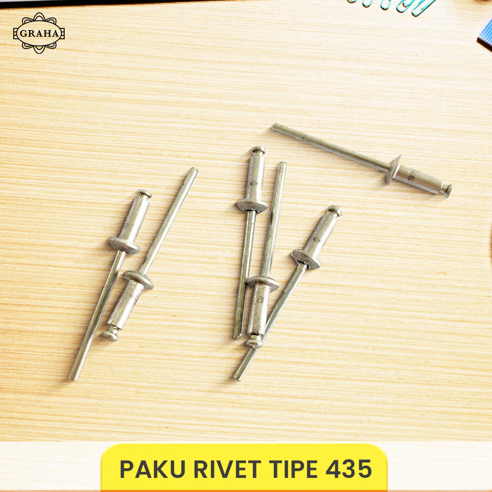 Paku Rivet Rivetti 435 Isi 1000 Pcs