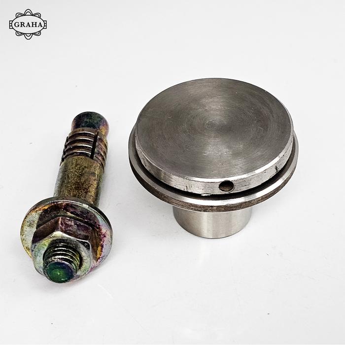 Penjepit Kaca Raling Tangga Sample of Bolt Murah Ukuran 30mm