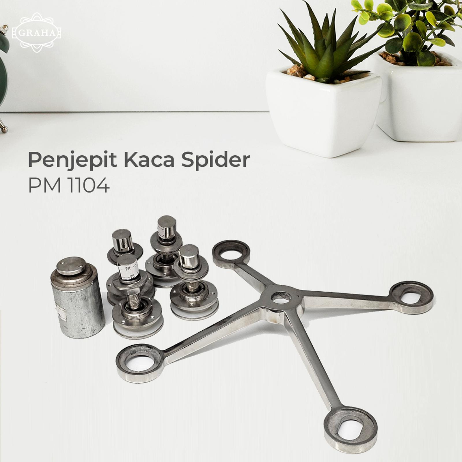 Penjepit Kaca Spider PM 1104