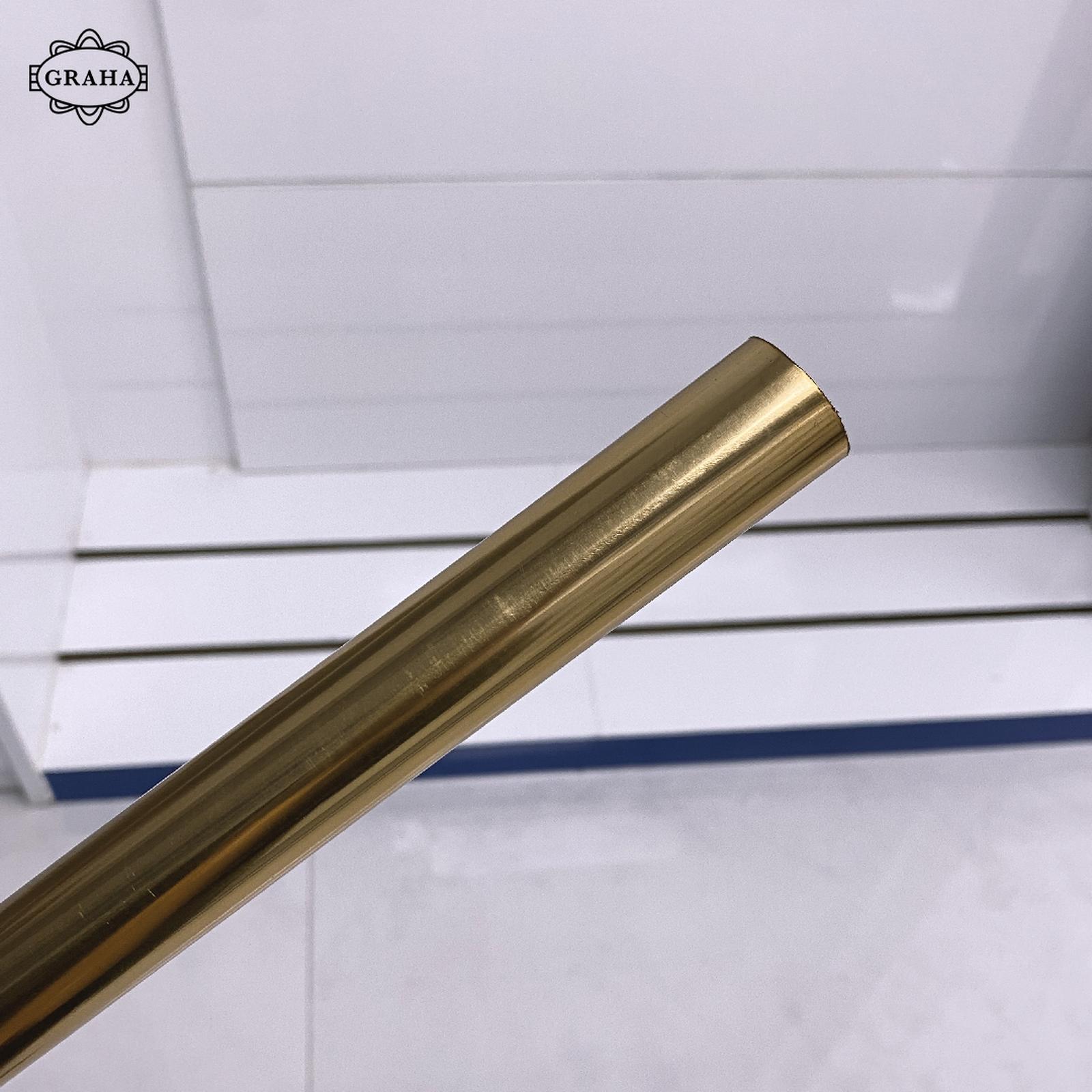 Pipa Bulat untuk Shower GOLD / ROSE GOLD - Gold