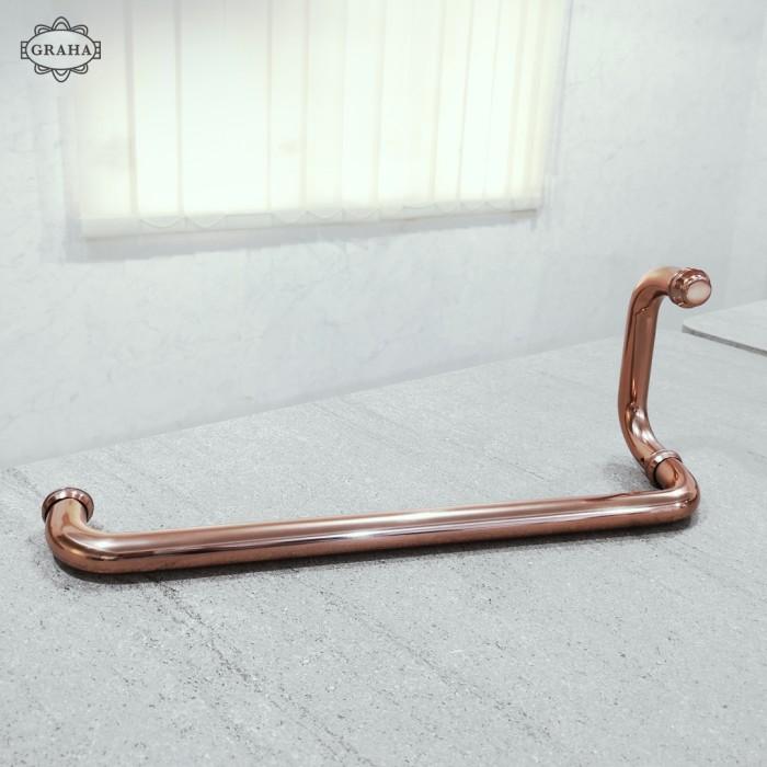 Pull Handle Dekkson Deluxe 814 25x200x500 PSSS Gold/Rose Gold - Gold