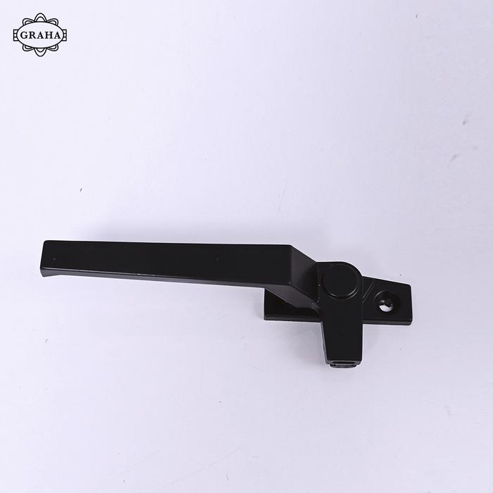 Rambuncis Handle Kunci Jendela | Alpha Hitam Black Lubang Dua