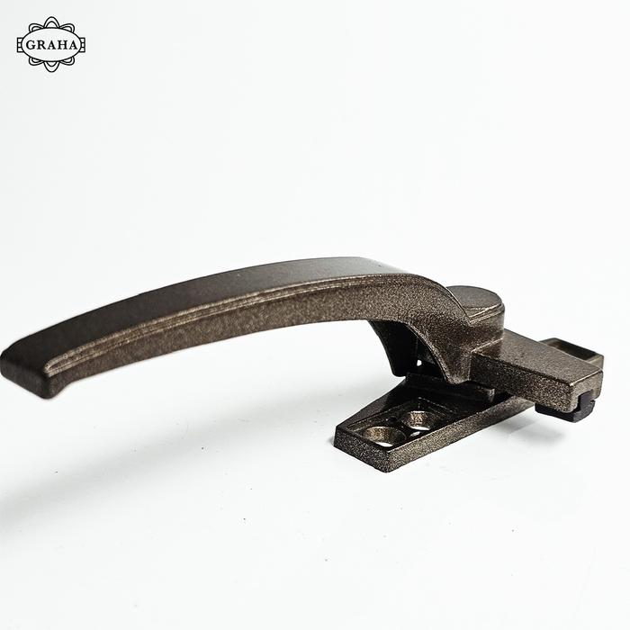 Rambuncis Handle Kunci Jendela Alpha Cokelat Brown