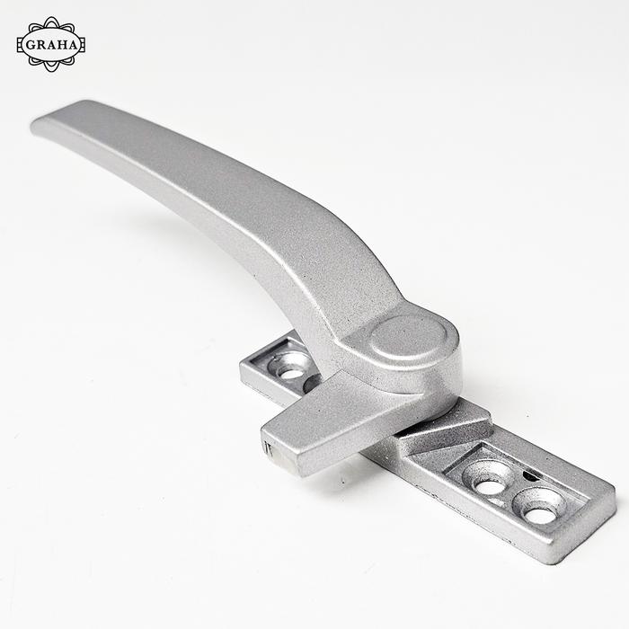 Rambuncis Handle Kunci Jendela Dekkson Silver