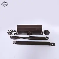 Door Closer With Hold Open | OMGE DCM 101D Coklat Brown