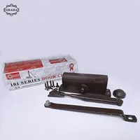 Door Closer With Hold Open | OMGE DCM 101D Coklat Brown