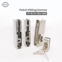 Engsel Patch Fitting Dorma PT 10, PT 20, US10