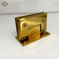 Engsel Pintu Kaca Shower Hinge Dekkson Glass to Wall Gold