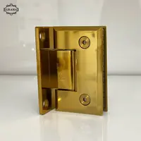 Engsel Pintu Kaca Shower Hinge Dekkson Glass to Wall Gold