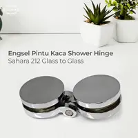 Engsel Pintu Kaca Shower Hinge Sahara 212 Glass to Glass