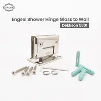 Engsel Shower Hinge Dekkson 5301 Glass to Wall 90