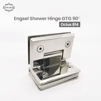 Engsel Shower Hinge Ocius 814 Glass to Glass 90 GOLD/ROSE GOLD - Gold