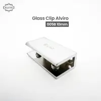Glass Clip Alviro 005B 10mm Gold/ Rose Gold/ Black Doff - Gold