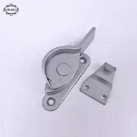 Grendel Kuping / Kunci Jendela Aluminium | Dekkson 310 Silver