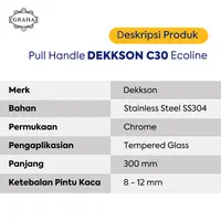 Handle Dekkson C30 Ecoline