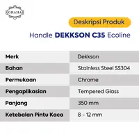 Handle Dekkson C35 Ecoline